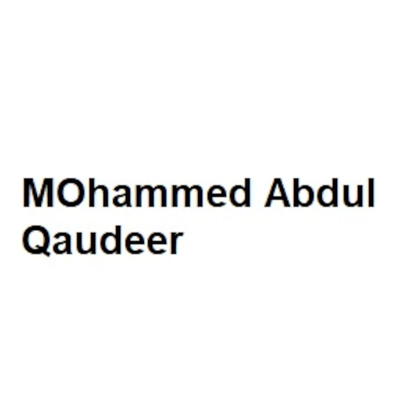 MOhammed Abdul Qaudeer