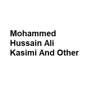 Mohammed Hussain Ali Kasimi And Other developer logo