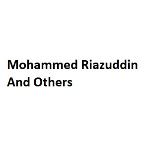 Mohammed Riazuddin And Others Logo