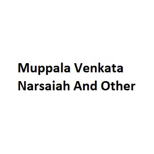 Muppala Venkata Narsaiah And Other developer logo