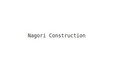 Nagori Constructions Developer Logo
