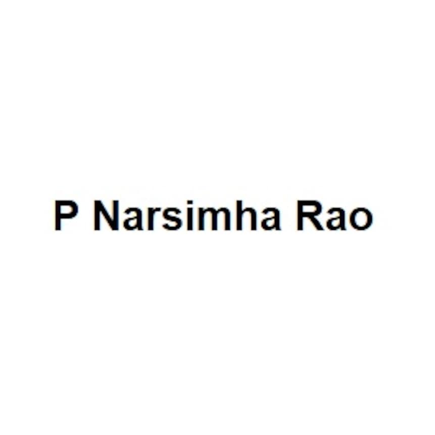 P Narsimha Rao