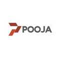 Pooja Construction Logo