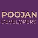 Poojan Developers Logo