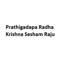 Prathigadapa Radha Krishna Sesham Raju Logo