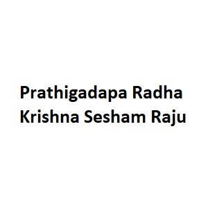 Prathigadapa Radha Krishna Sesham Raju logo