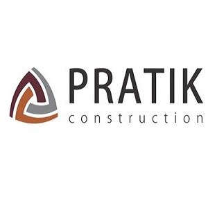 Pratik Construction Developer Logo