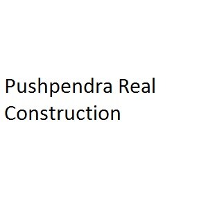 Pushpendra Real Construction Logo