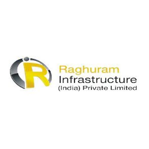 Raghuram Infrastructure Developer Logo