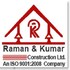 Raman And Kumar Construction Developer Logo
