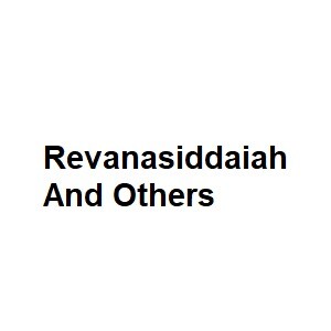 Revanasiddaiah and Others