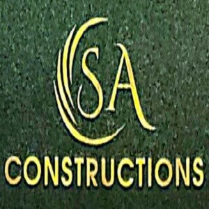 S A Constructions Logo