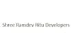 Shree Ramdev Ritu Developers Developer Logo