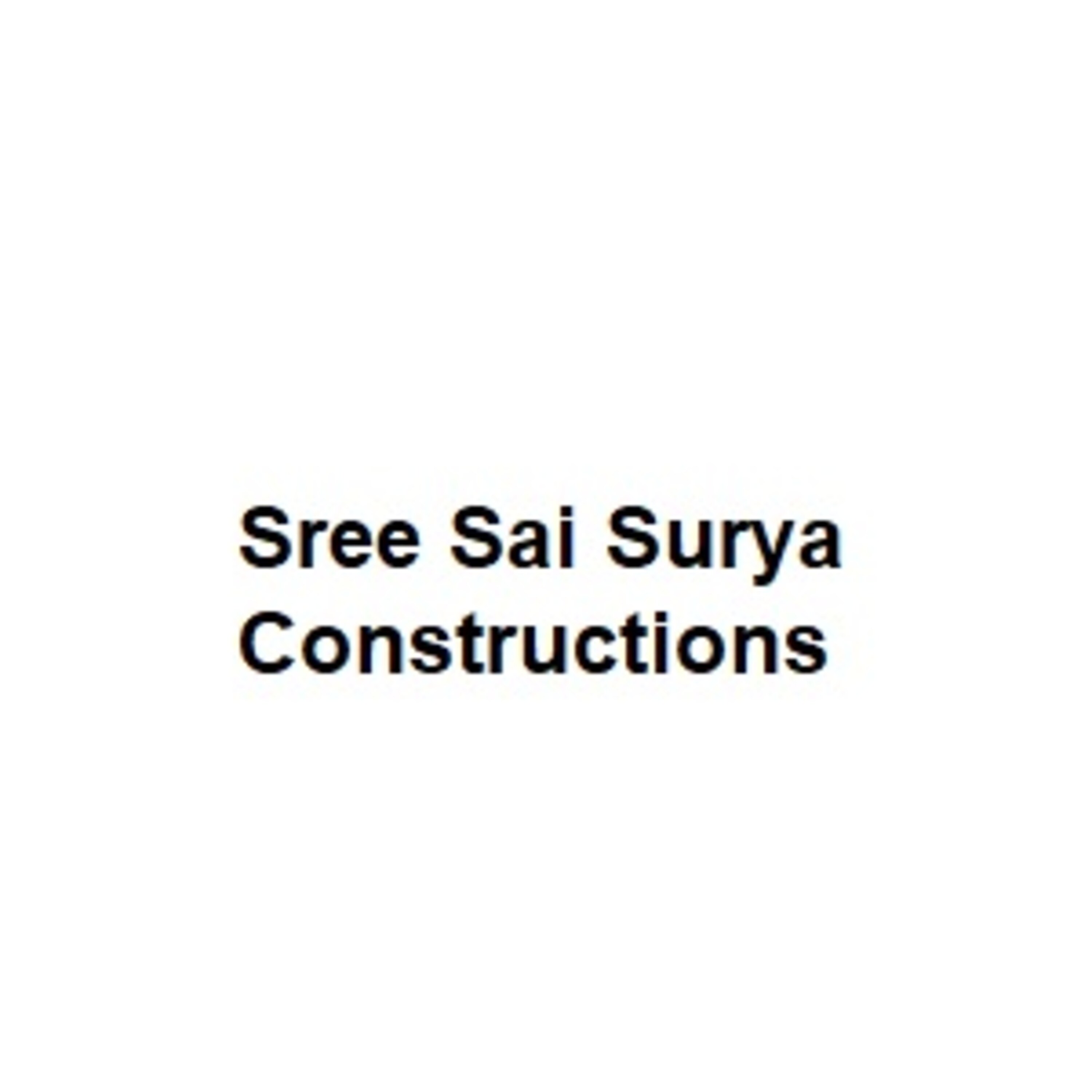 Sree Sai Surya Constructions