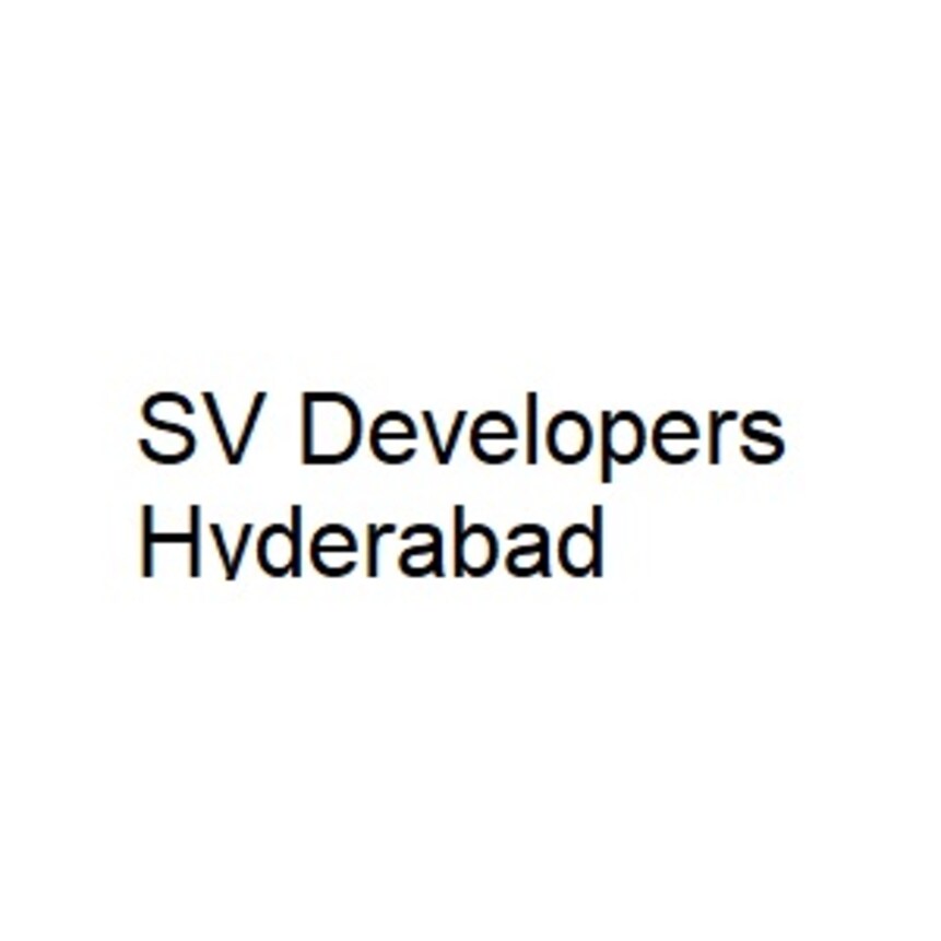 SV Developers Hyderabad