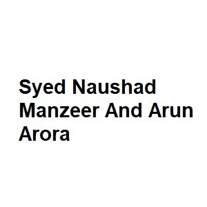 Syed Naushad Manzeer And Arun Arora developer logo