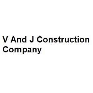 V And J Construction Company Logo