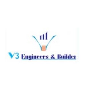 V3 Engineers And Builders Developer Logo