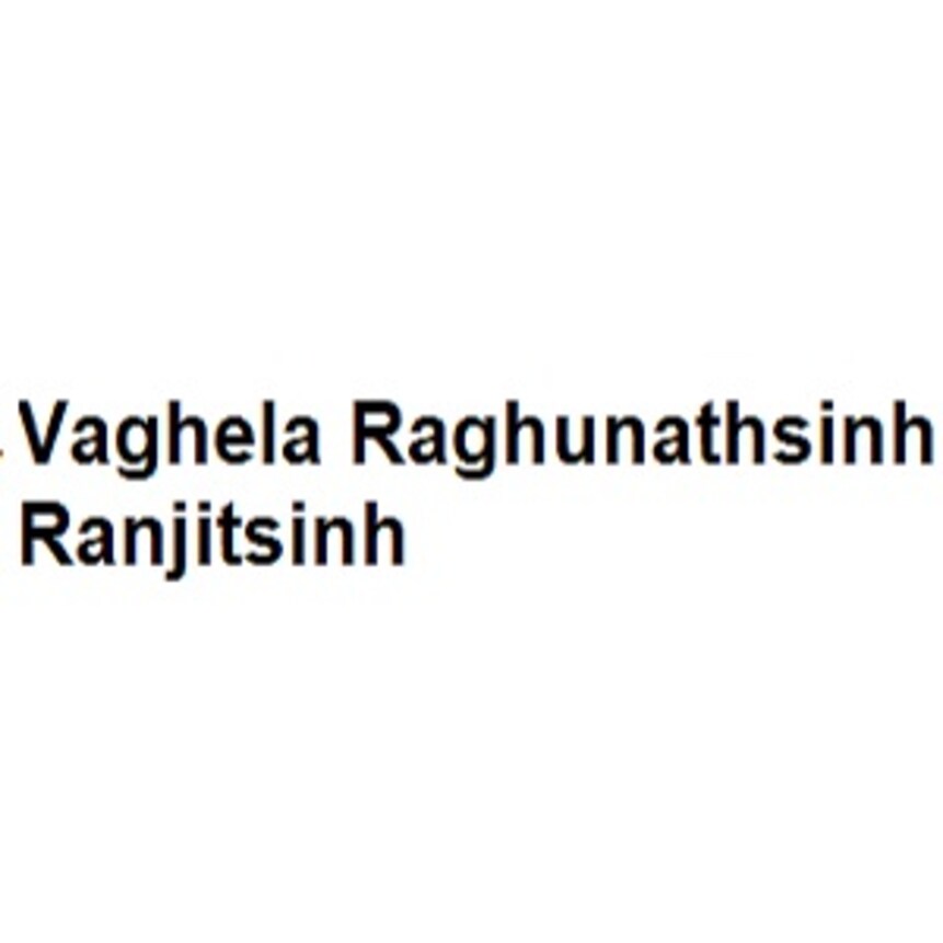 Vaghela Raghunathsinh Ranjitsinh