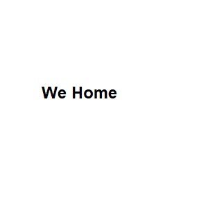 We Home Developer Logo