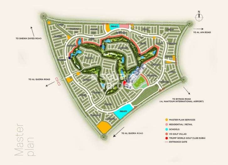 aknan villas master plan image7