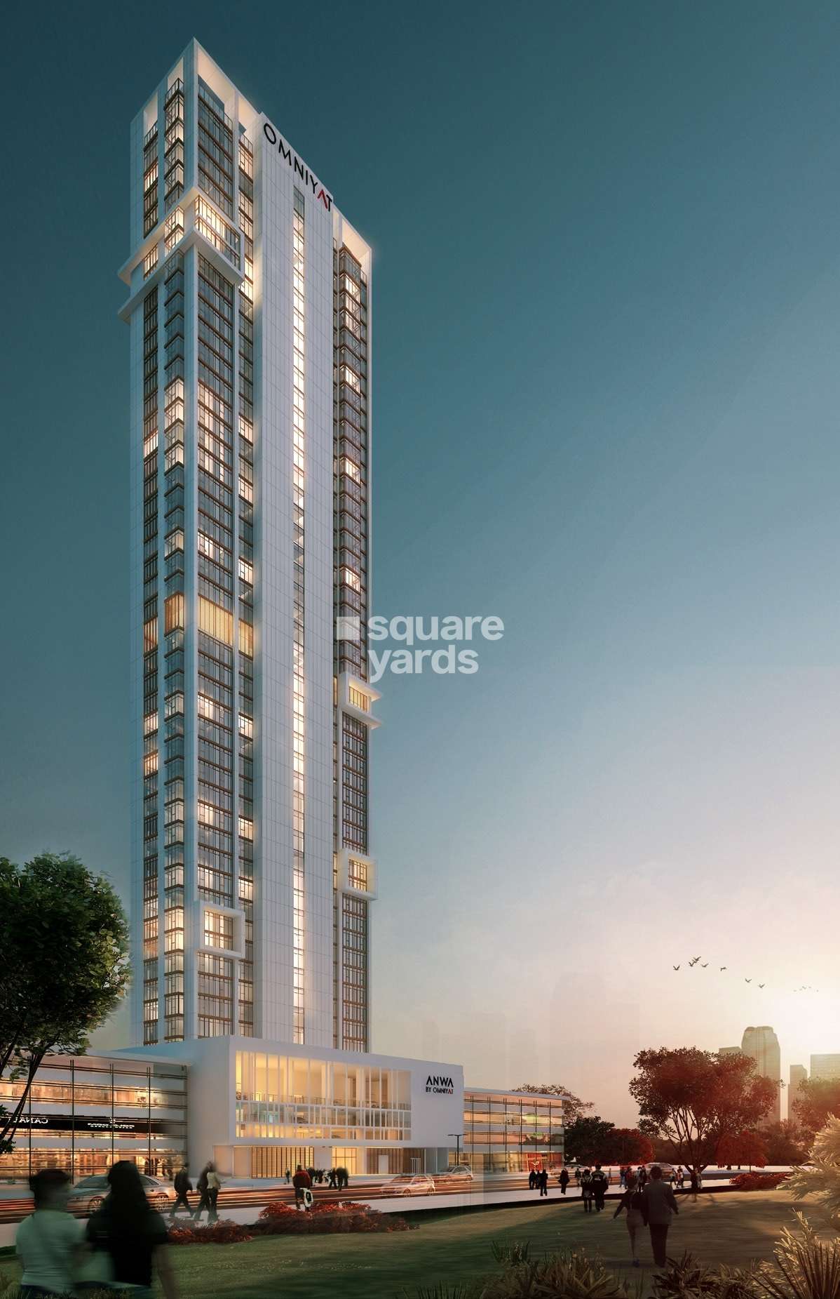 anwa residences by omniyat project tower view1