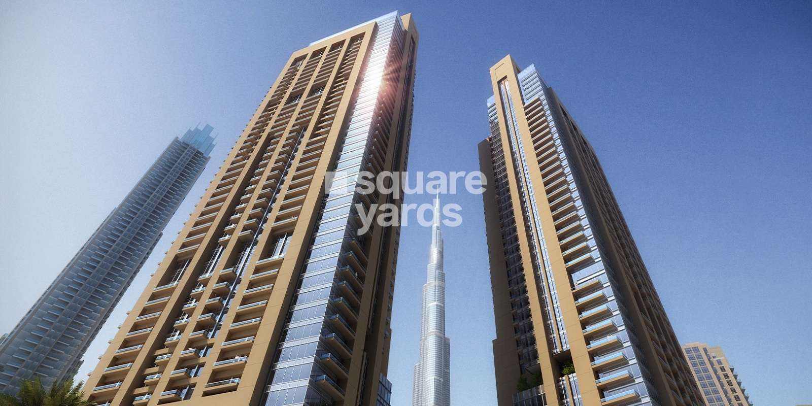 emaar act one act two project tower view1