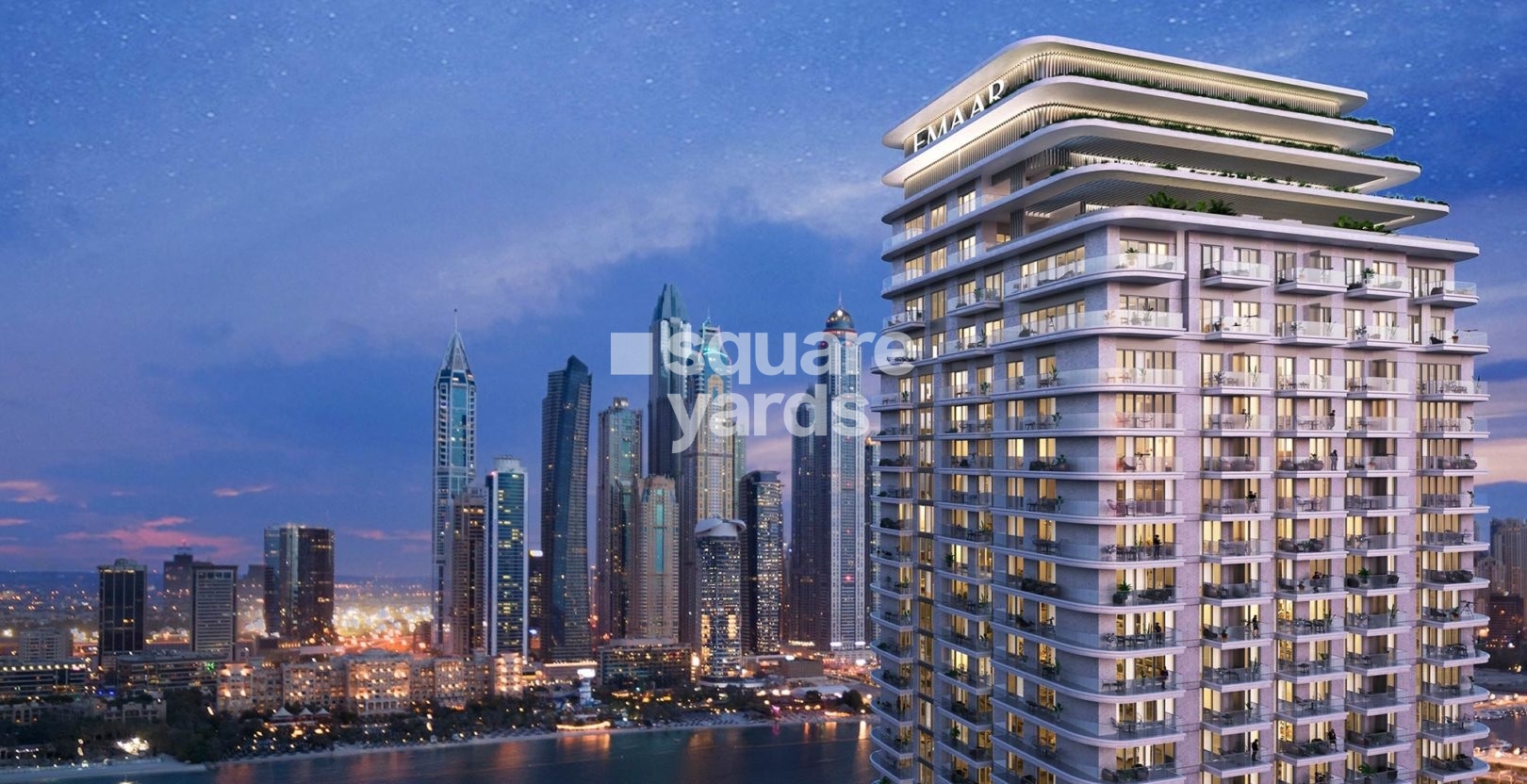 Emaar Beachgate Tower View