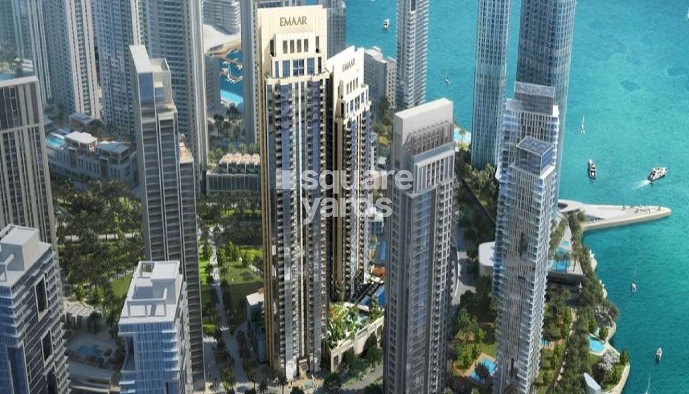 emaar creek rise  project tower view2