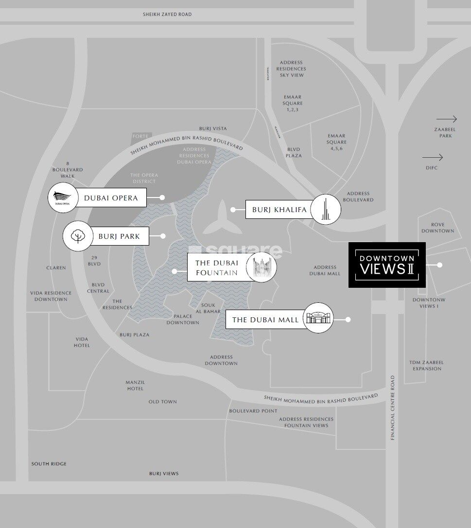 Emaar Downtown Views 2