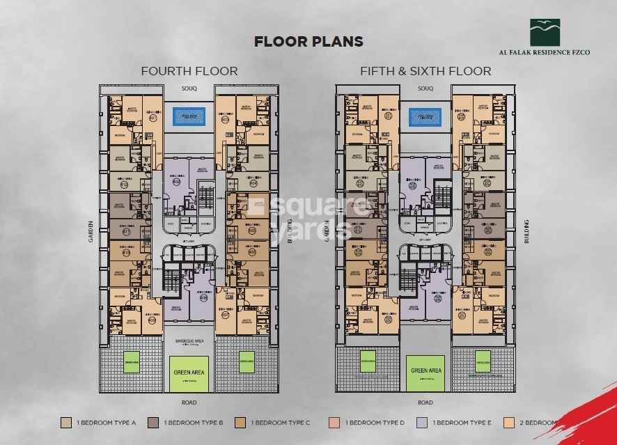 Imperio Al Falak Residence Floor Plans