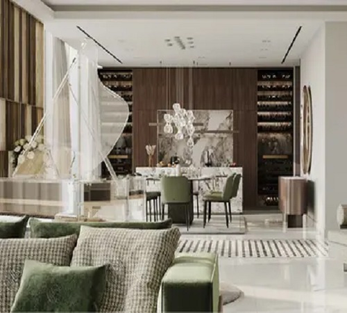 London Franck Muller Aeternitas Tower Apartment Interiors