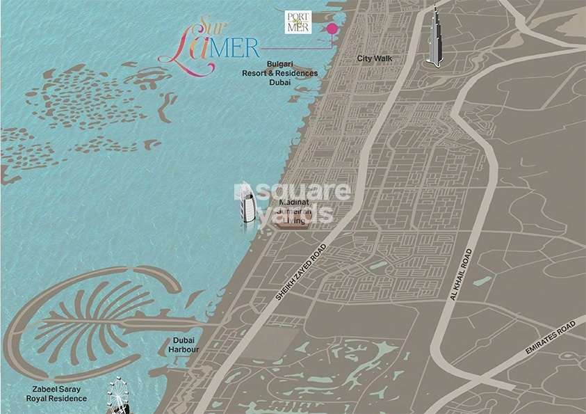 meraas sur la mer project location image1