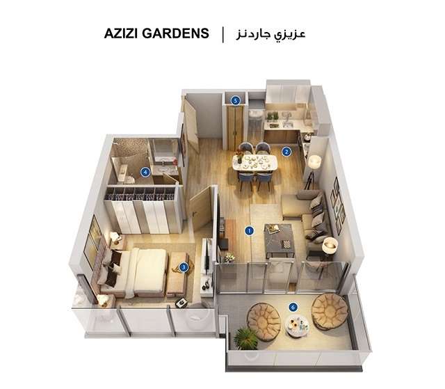 azizi gardens apartment 1 bhk 742sqft 20212911142949