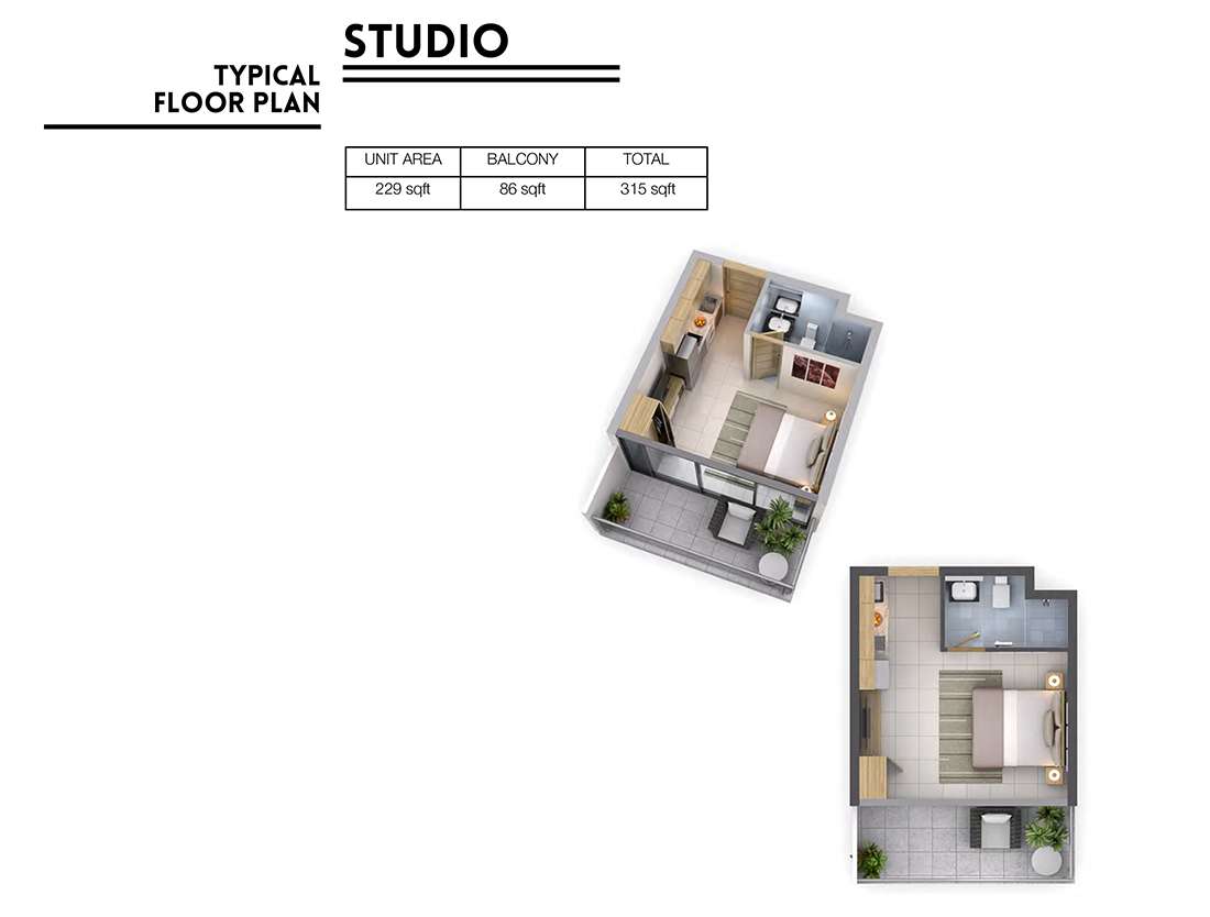 damac vera residences studio 315sqft61