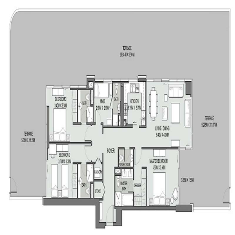 dpg bellevue apartment 3 bhk 1704sqft 20202927112927