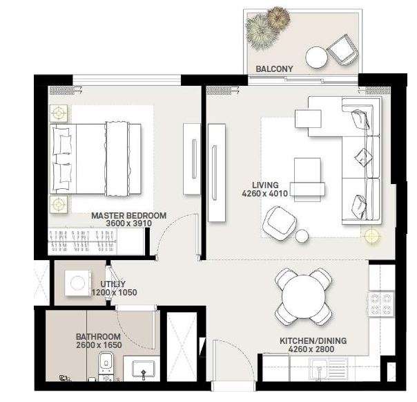 emaar green square apartment 1 bhk 646sqft 20204318194300