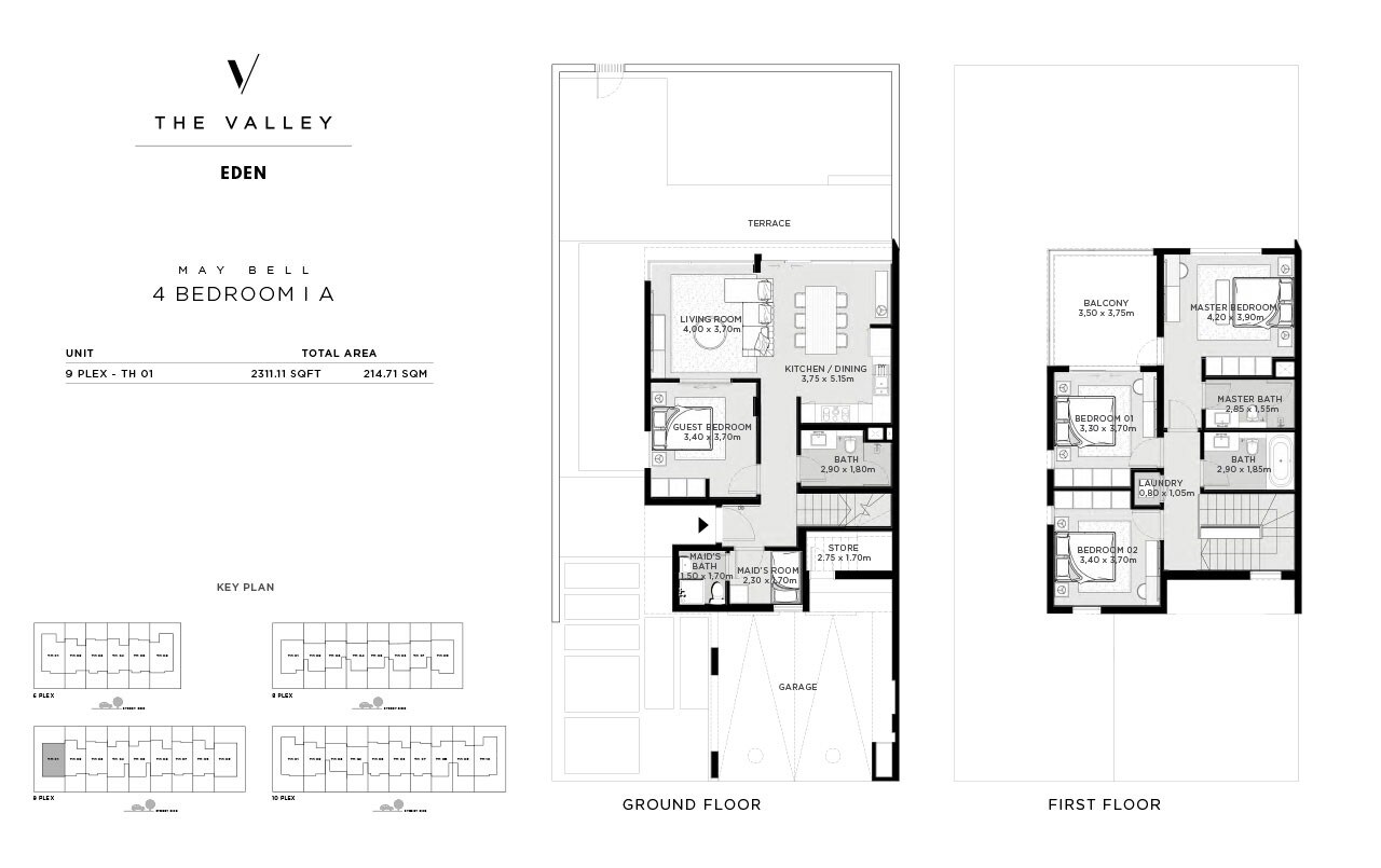 4 Beds 2311 Sq. Ft. Villa