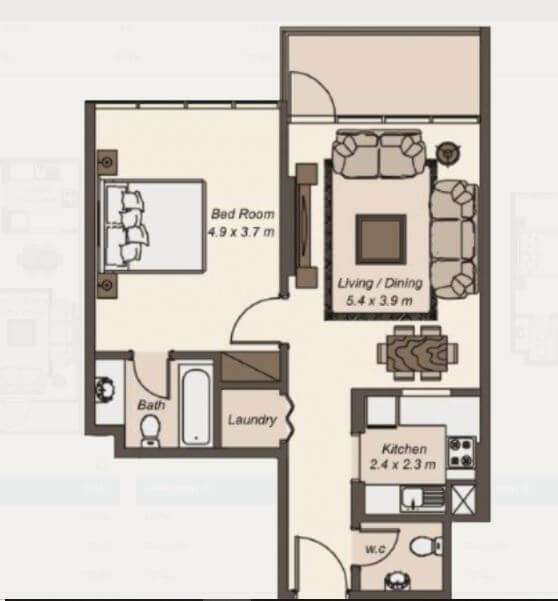 la riviera apartments apartment 1bhk 729sqft61