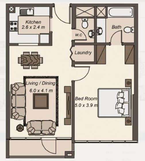 la riviera apartments apartment 1bhk 999sqft61