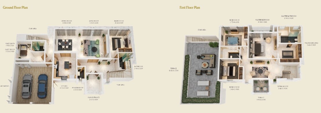 4 Beds 5447 Sq. Ft. Villa