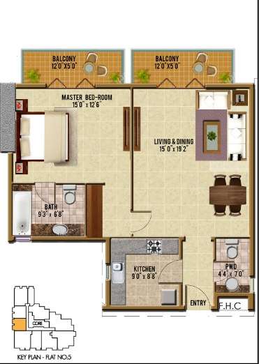 riah towers apartment 1 bhk 1106sqft 20200928120902