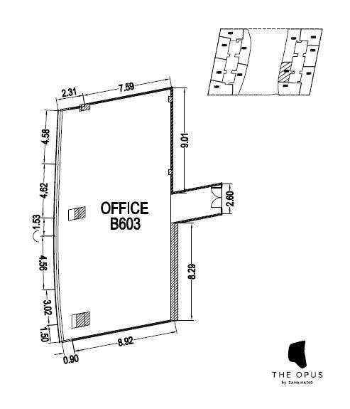 the opus commercial tower office space 2272sqft61