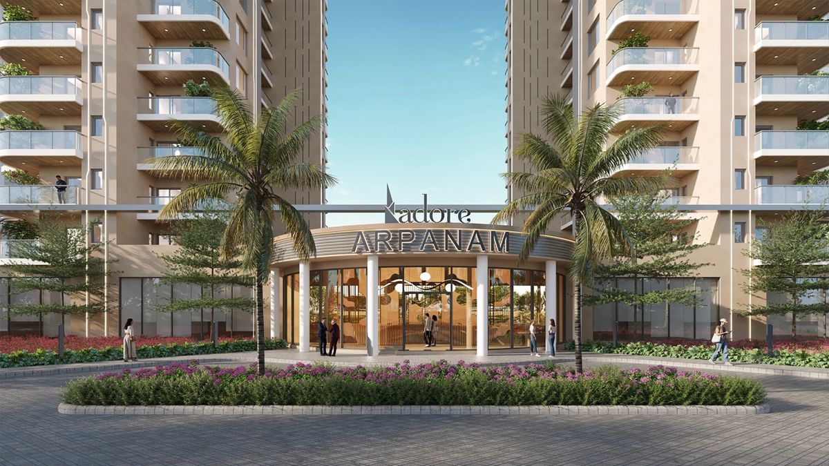 Adore Arpanam Entrance View