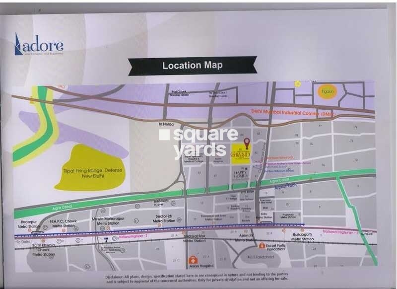 Adore Happy Homes Grand Location Image