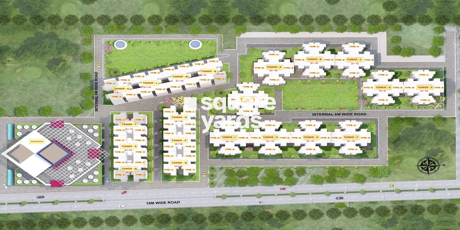 Adore Happy Homes Master Plan 1