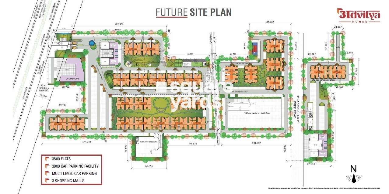 advitya homes project master plan image1