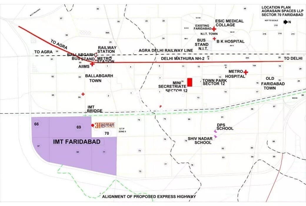 Agrasain Spaces Aagman Phase 2 Location Image