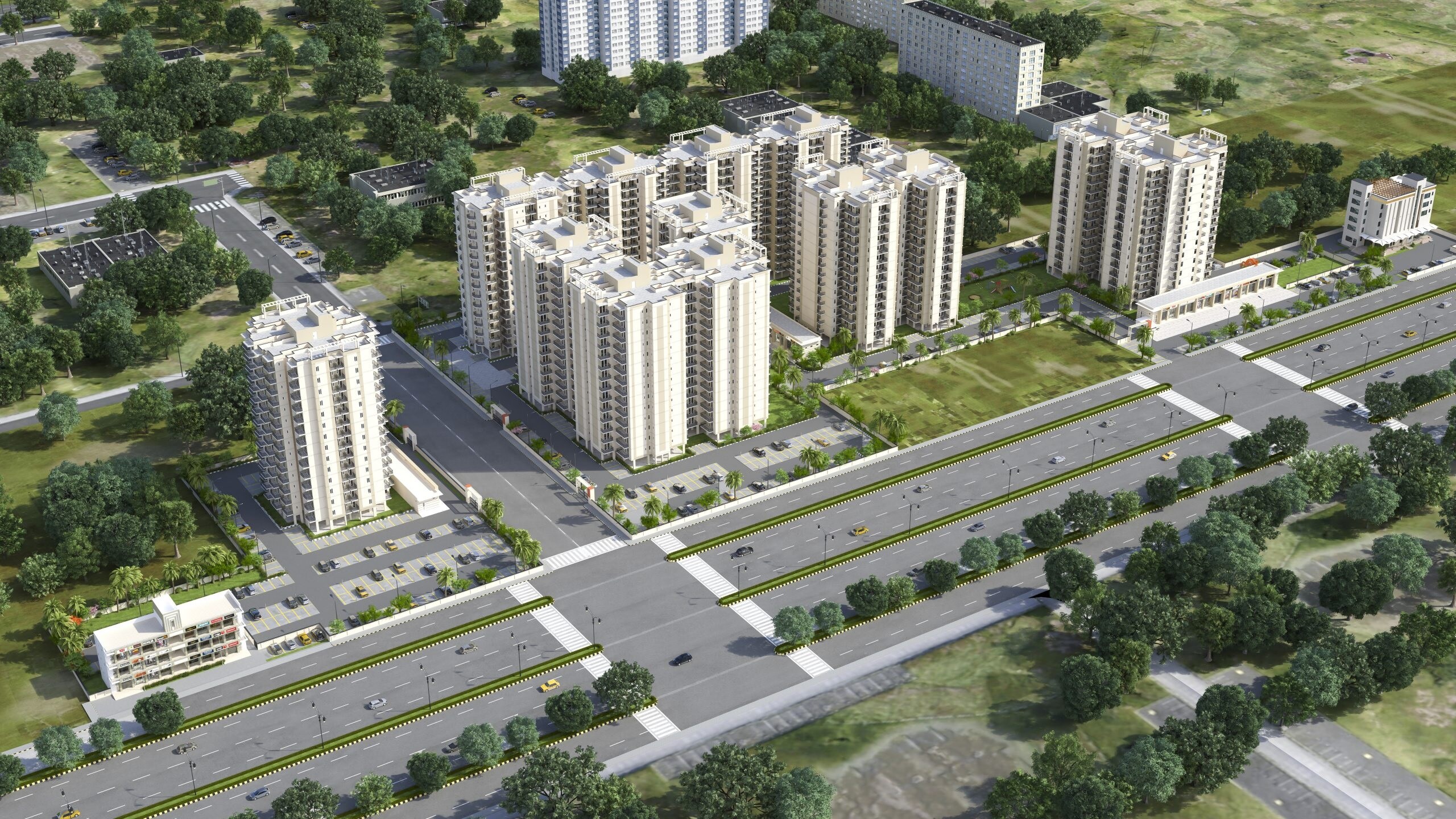 Agrasain Spaces Aagman Phase 2 Tower View 4