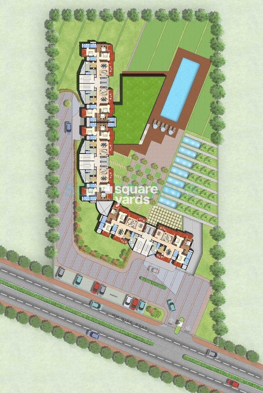 Ahinsha Naturez Park Master Plan Image